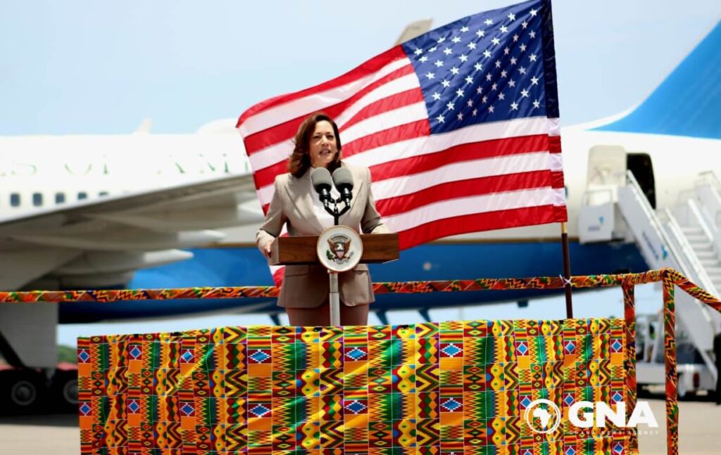 I’m in Ghana to promote economic growth, food security” – Kamala Harris – Skyy Power FM