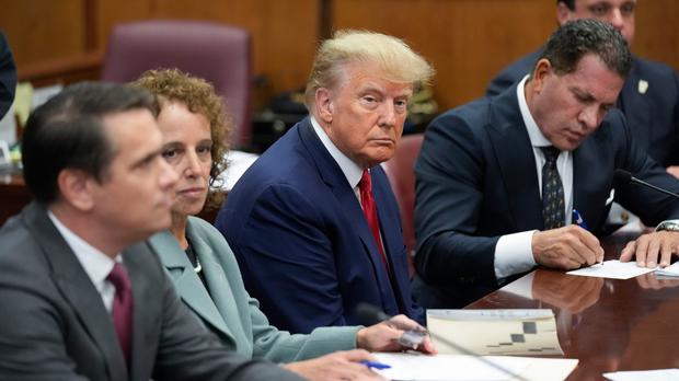 Trump enters New York courtroom to face criminal charges – Skyy Power FM