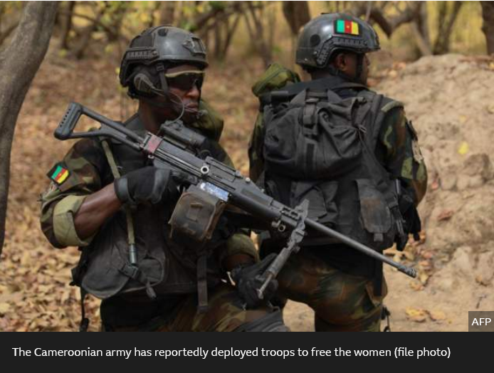 Over 30 women abducted by separatists in Cameroon