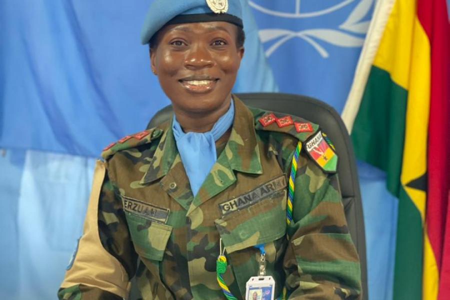 Ghanaian peacekeeper awarded United Nations Military Gender Advocate for 2022 – Skyy Power FM