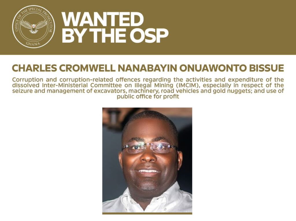 Charles Bissue declared wanted by Special Prosecutor – Skyy Power FM