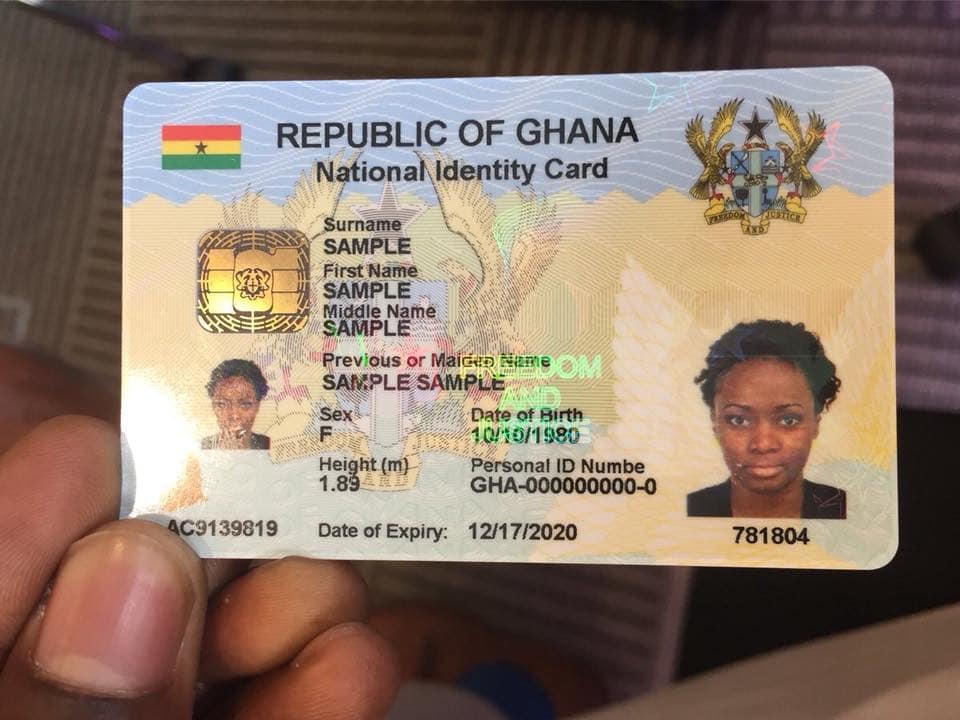 Ghana Card: Premium services come at a fee