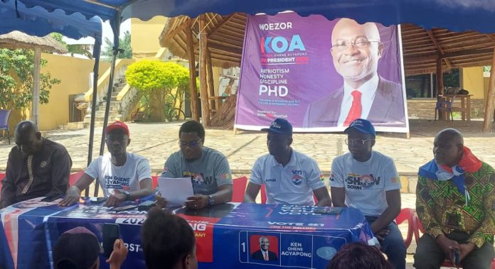 Ho Politics Agyepong Campaign