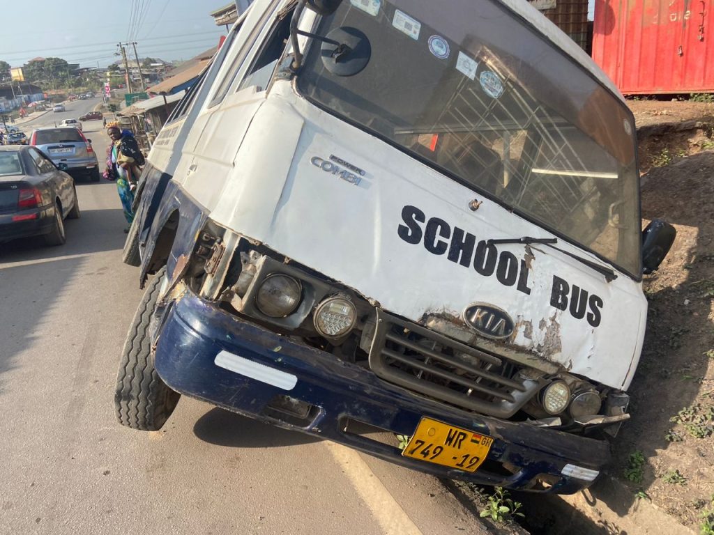 School bus involved in accident in Takoradi