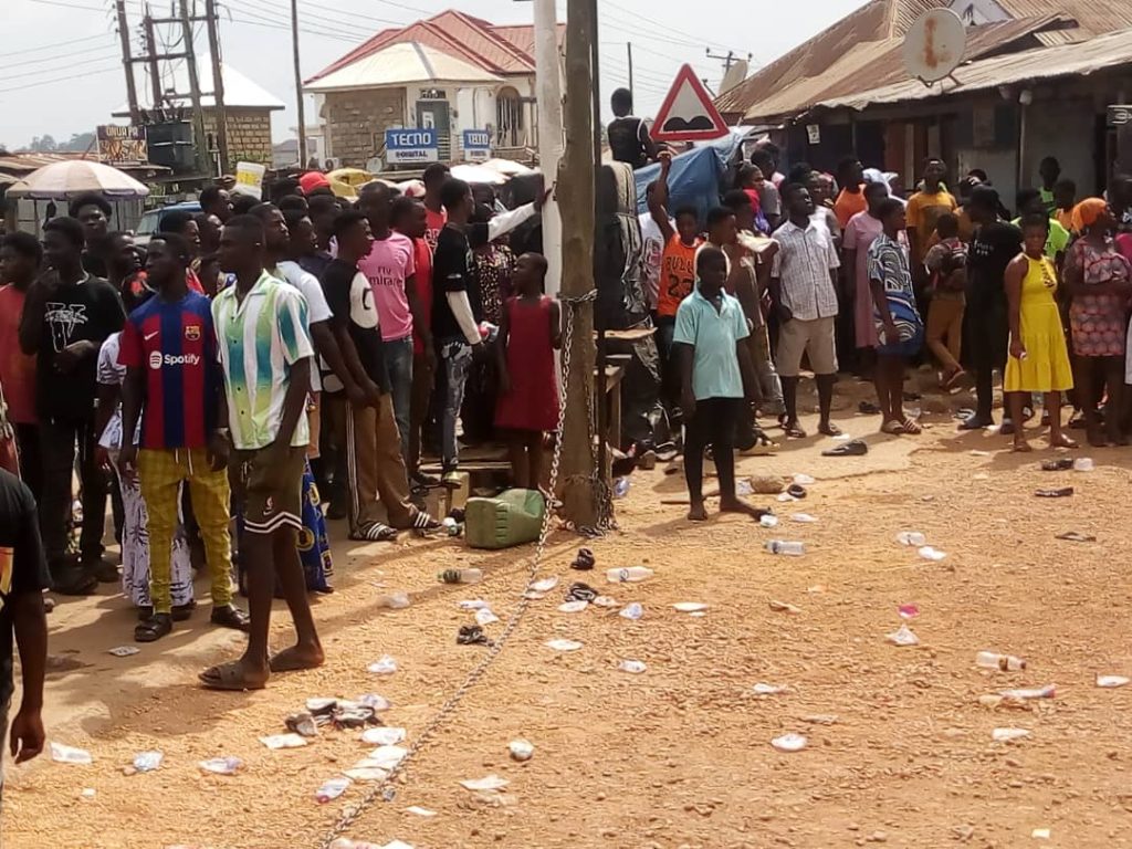 Youth in Wassa Akropong clash with police over death of indigene