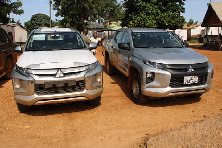 Strengthening Resources: Vice President Provides Pickup Trucks to Tumu Senior High Schools