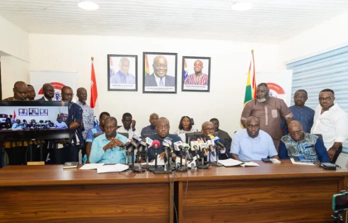 The ruling New Patriotic Party (NPP)