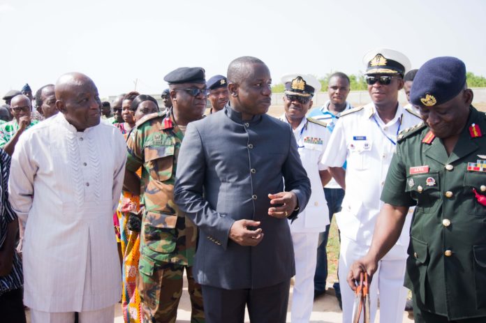 Dominic Nitiwul at Military Cemetery