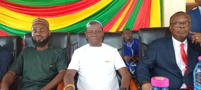MCE For Aowin, Hon Stephen Ntow Morcher (Middle)