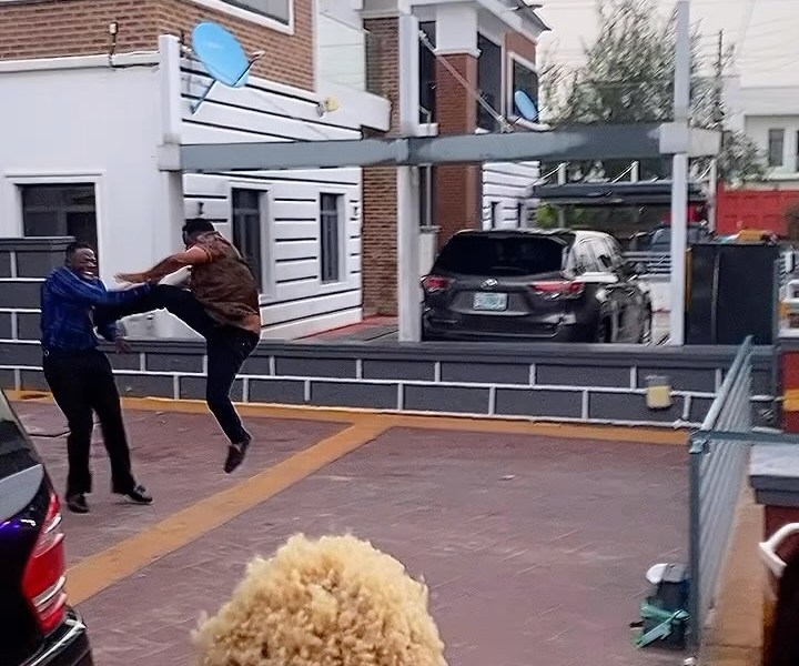 Actor ends up in hospital after sustaining unscripted kungfu kick from Zubby Michael
