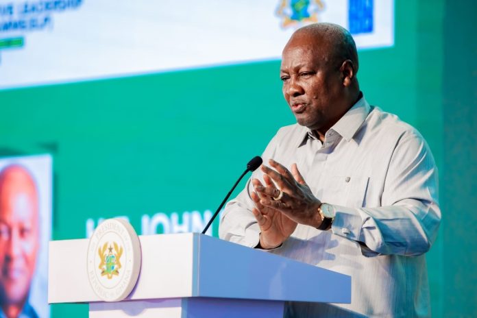 H E John Dramani Mahama