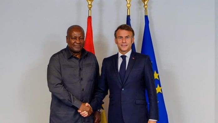 Mahama And Macron