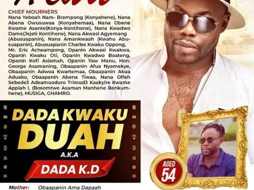 Age stated on my father’s funeral poster is his ‘football age’